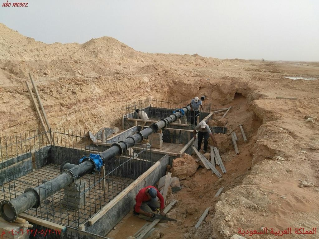 Construction of Underground Water Storage Tanks and Stormwater Drainage Channels